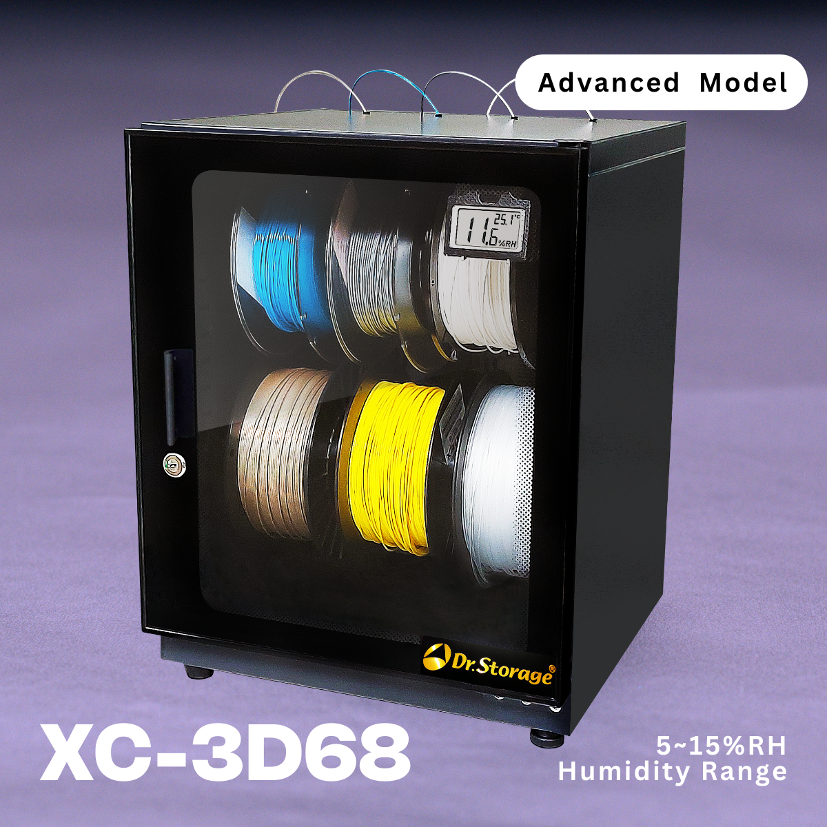 漢唐 XC-3D68 - 3D列印材料超低濕乾燥/儲存櫃